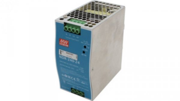Zasilacz DC jednofazowe 125x114x63mm 240W 10A 90-264V AC 50Hz 90-264V AC 60Hz 127-370V DC przyłącze śrubowe IP20 NG631001