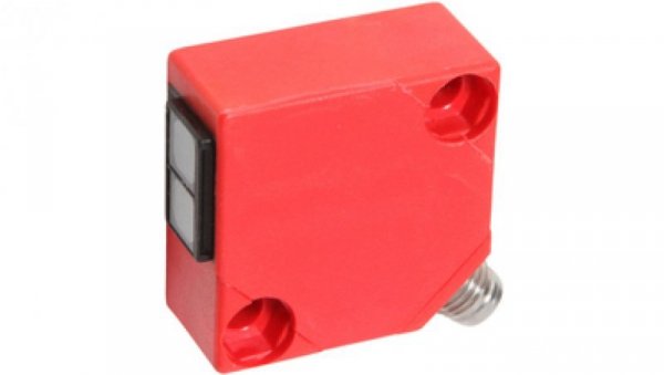 Czujnik optyczny nadajnik z czujnikiem przelotowym 30x30x15mm Sn: 6m 10-35V DC złącze M8 3pin IP65 OS150075