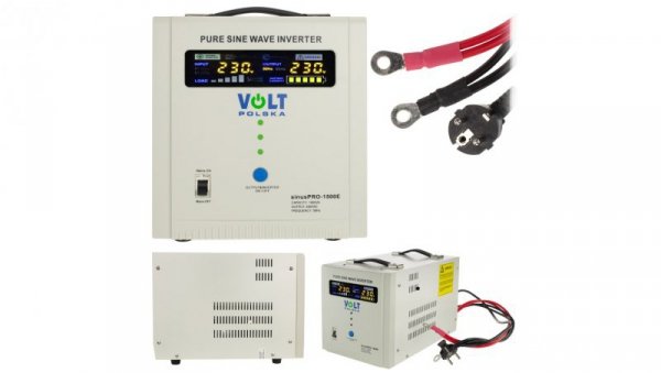Zasilacz awaryjny SINUS PRO E 12V 1500VA 20A VOLT