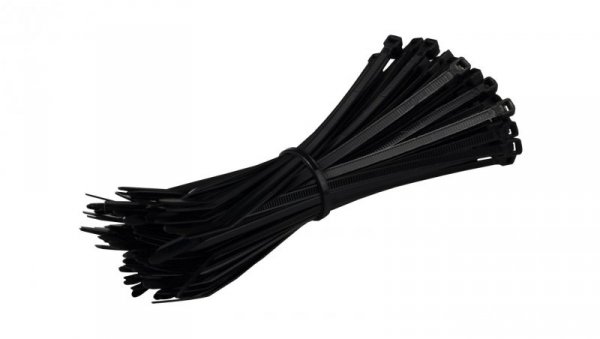 Opaska kablowa czarna CT 370-7,6 C 222729 /100szt/