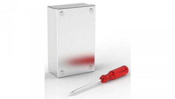 Obudowa do adaptacji, Stal nierdzewna 304 Satynowy 0 Knockouts 100mm x 100 mm x 50mm RS PRO