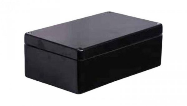 Puszka elektroinstalacyjna, 160 x 75 x 55mm, IP66, kolor Czarny, materiał GRP, RS PRO
