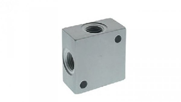 Pneumatyczny adapter teowy gwintowany, 100 barów 176-1098 /10szt./