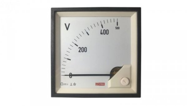 Amperomierz analogowy panelowy DC -10C do +65C RS PRO