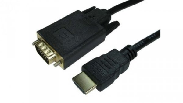 1.8MTR HDMI TO VGA CABLE GOLD PLATED