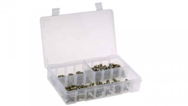 Zestaw smarowniczki, w zestawie: H1 proste 6 x 1 mm (x50)