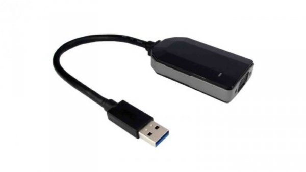 Adapter, 2048 x 1152, do wyświetlaczy: 1, USB A, USB 3.0, VGA