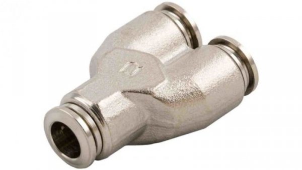 Pneumatic Y Tube-to-Tube Adapter, 20bar