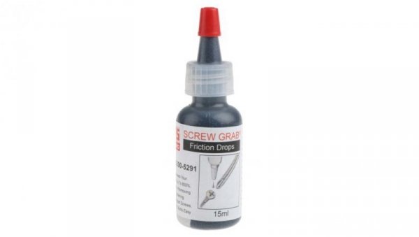 Krople Screw Grab, Szary, Butelka, 15 ml