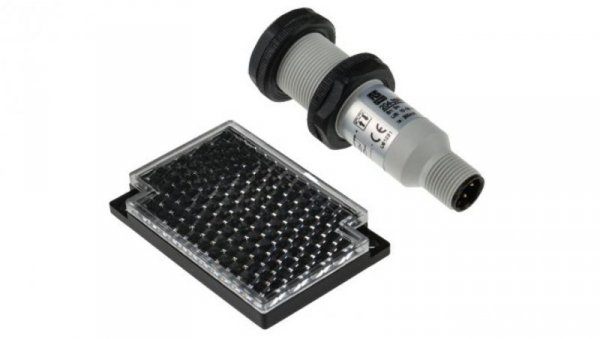Czujniki fotoelektryczne Odbicie retro NPN NO/NC cylindryczny zakres 3 m IP67