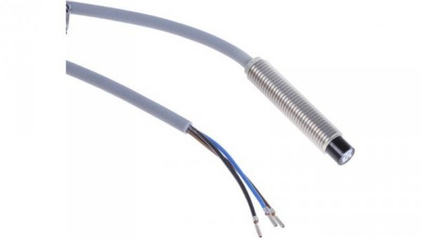 Czujnik indukcyjny PNP 4 mm cylindryczny M8 x 1 150 mA 10 → 30 V dc IP68 2kHz