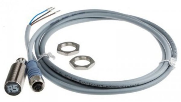 Czujnik indukcyjny PNP 5 mm cylindryczny M18 x 1 200 mA 10 → 30 V dc IP68 2.5kHz