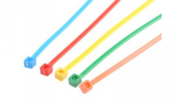 Opaska kablowa 165mm 2.5 mm Nylon 66 250 sztuk RS PRO