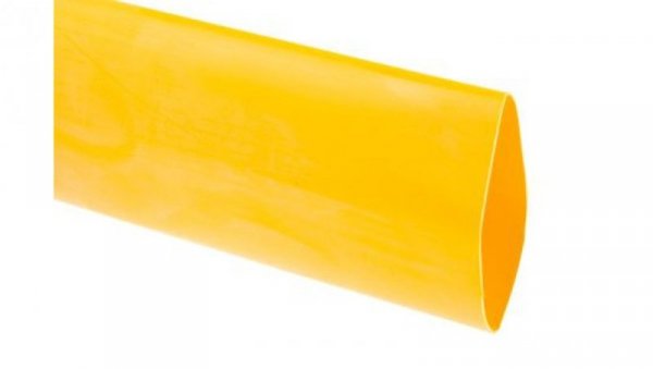 Osłona termokurczliwa żółta 2:1, średnica 38.1mm, dł. 1.2m, RS PRO