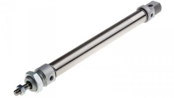 Siłownik dwustronnego działania ISO 6432 Ø 20mm, skok 160mm RS PRO