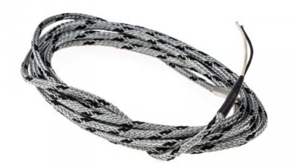 Termopara typ J do +600C 20mm kabel 2.5m, Stal nierdzewna 316L Zgodność z RoHS