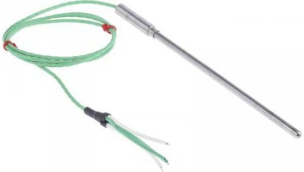 Termopara typ K do +1100C 150mm kabel 1m, Stal nierdzewna IEC