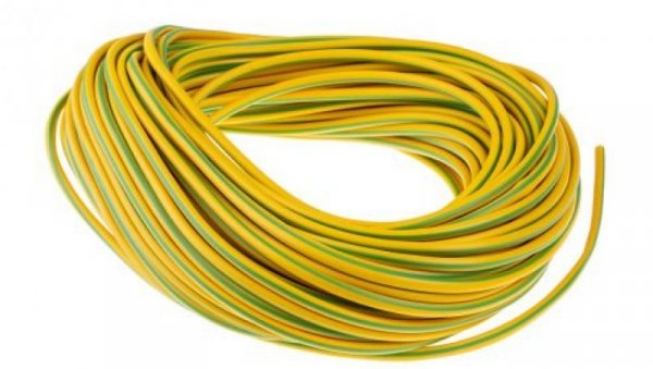 Rękaw ochronny Zielony/żółty 4mm Nie RS PRO