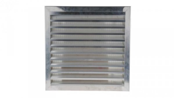 Kratka wentylacyjna, Srebrny, Aluminium, 497 x 497mm 32mm