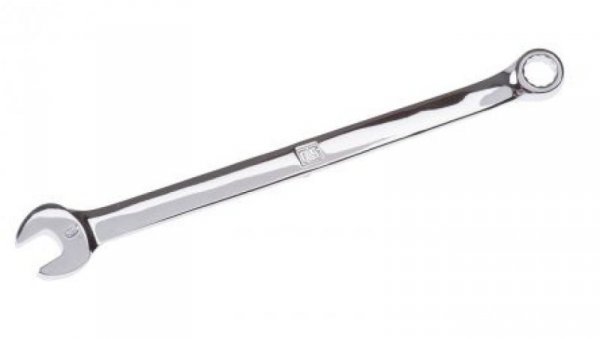 Klucz płasko-oczkowy, roz. 6 mm, dł. 124 mm, materiał: Stal chromowo-wanadowa, RS PRO