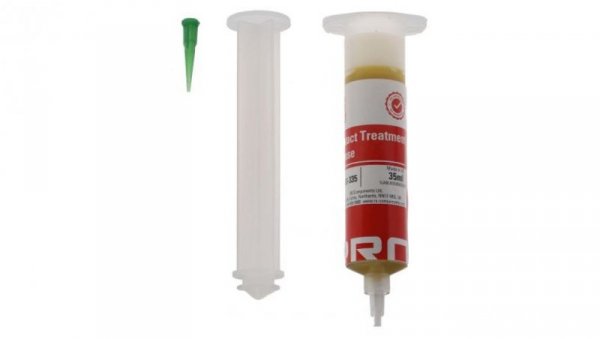 Smar do styków, Strzykawka, zastosowanie: Baterie, zaciski wysokoprądowe, 35 ml, RS PRO