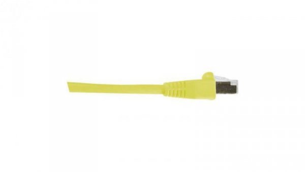 Kabel kategorii 6, Żółty, Wtyk RJ45/męski RJ45dł.: 500mm, mat. koszulki: LSZH