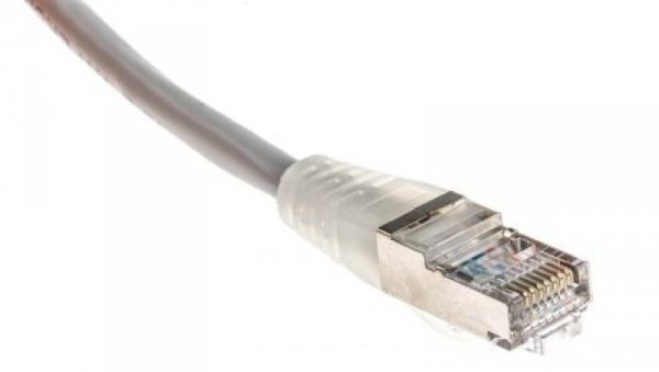 Kabel kat. 5e F/UTP Szary 1m