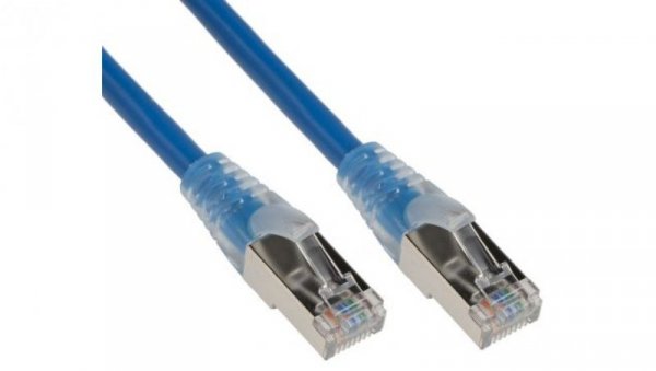 Kabel kat. 5e F/UTP Niebieski 5m
