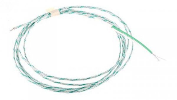 Termopara typ K do +400C 2m kabel 2m, Włókno szklane Zgodność z RoHS
