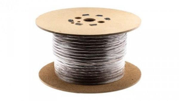 Kabel grzewczy, wydajność: 15W/m, kabel: Stała moc, obwód równoległy, dł.: 100m, -60 → +200 C.