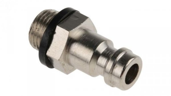 Szybkozłączka pneumatyczna, materiał Mosiądz, złącze G 1/8 męskie, RS PRO Camozzi, Legris, Rectus 21, Rectus 90