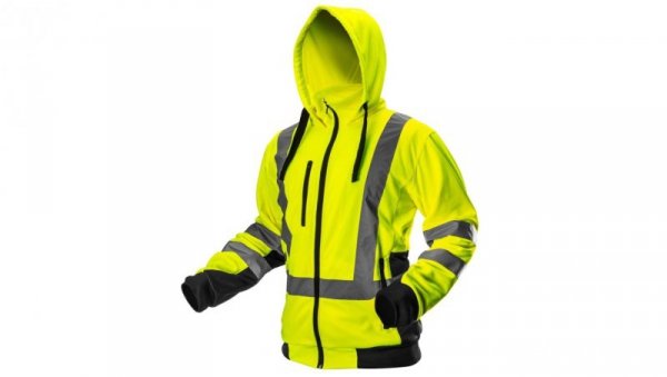 Bluza robocza ostrzegawcza, żółta, rozmiar XL 81-745-XL