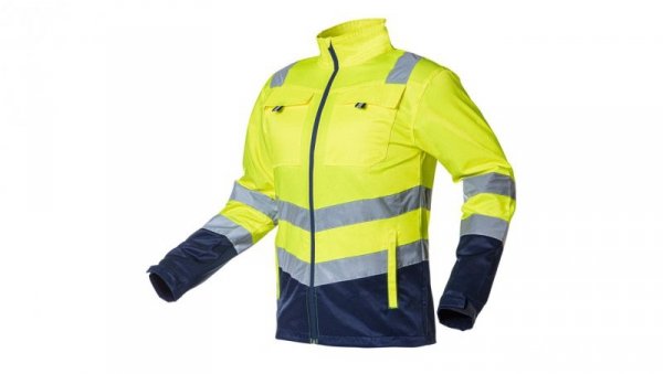 Bluza robocza ostrzegawcza 40 poliester 60 bawełna 260gsm rozmiar M 81-742-M