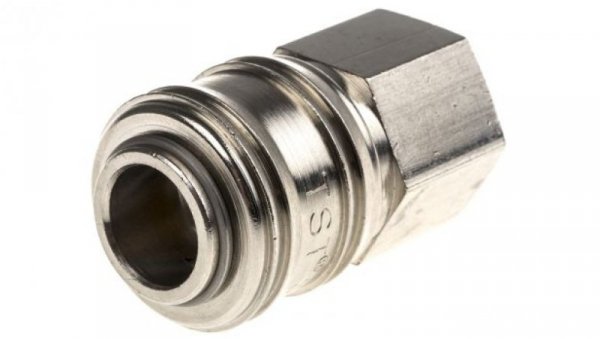 Szybkozłączka pneumatyczna, materiał Mosiądz, złącze G 3/8 żeńskie, RS PRO CEJN 320, JWL 520, JWL 530, Parker PE,
