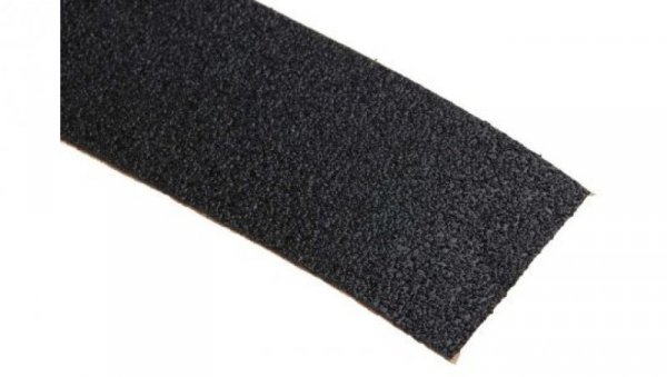 Taśma ostrzegawcza kolor: Czarny, materiał: Polipropylen, 50mm x 18.3m, RS PRO