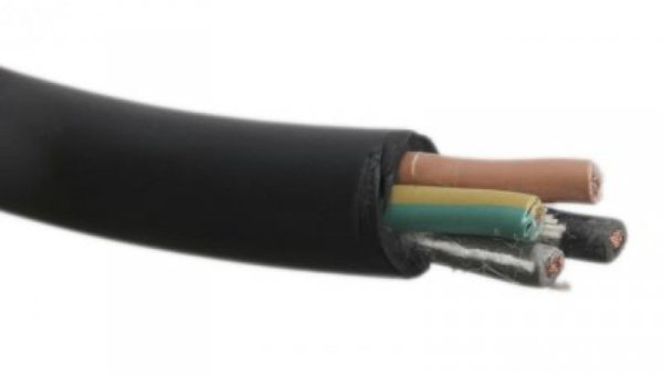Sieciowy kabel zasilający 4 Core CPE Sheath Czarny 15.2mm od , 450 V, 750 V