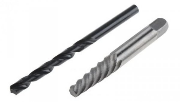 Wykrętarka do śrub, l. elementów: 2, w zestawie: Nr 5, 6.8 mm, Stal