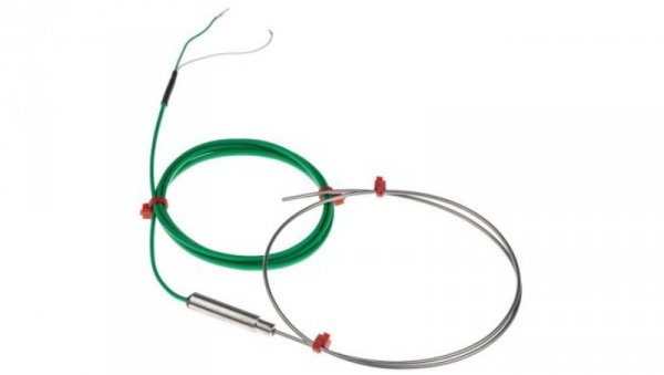 Termopara typ K do +1100C 500mm kabel 1m, Stal nierdzewna IEC