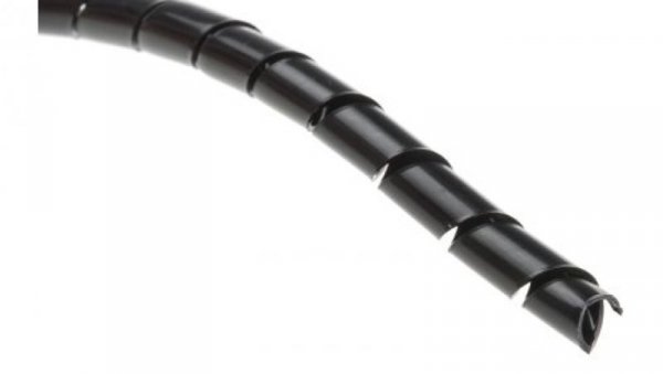 Opaska spiralna, Ø , Ø Maximum of 4.5mm, materiał: Nylonowy, kolor: Czarny, RS PRO 811-7692 /10szt./
