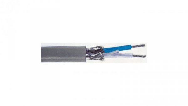 Kabel koncentryczny, 100m, Polichlorek winylu PVC, Szary Bez zakończenia Bez zakończenia 100m, RS PRO Bez zakończenia