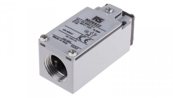 Wyłącznik krańcowy 10 A, NO/NC, 400V, IP66, RS PRO