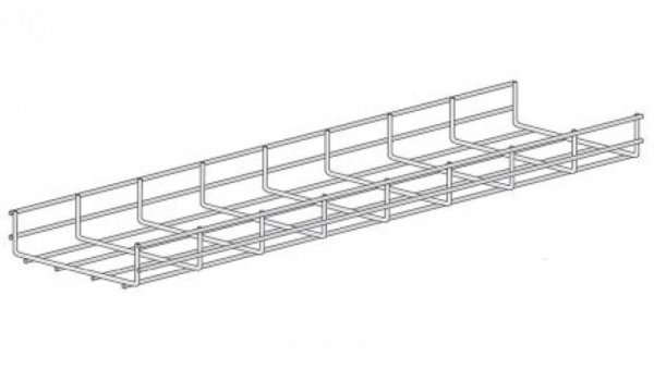 Korytko kablowe Stal ocynkowana elektrolitycznie 3m 200 mm 60mm RS PRO