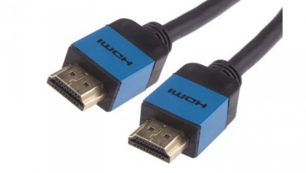 HDMI Cable, Slim Aluminium, Blue