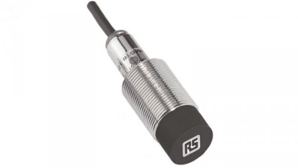 Czujnik indukcyjny NPN 8 mm cylindryczny M18 x 1 200 mA 10→ 30 V DC IP67 1kHz