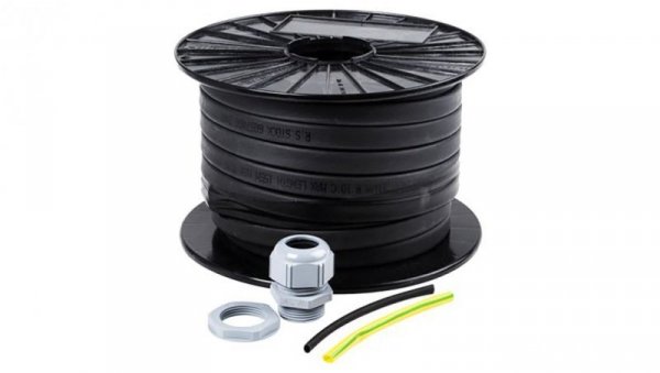 Taśma grzewcza, wydajność: 10W/m, kabel: Zabezpieczenie przed mrozem, dł.: 30m, Maks. +80C (bez zasilania)