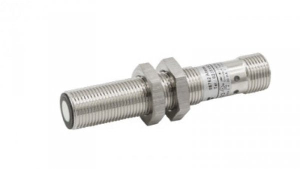 Czujnik ultradźwiękowy odbiciowy M12x1 dł: 65mm Sn: 40-400mm 18-30V DC PNP/NPN złącze M12 4pin IP67 UT129523