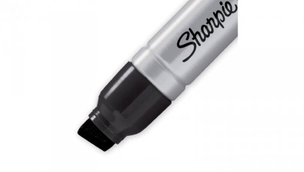 Marker permanentny do ciężkich warunków metalowy czarny 14.8mm Sharpie Metal Barrel Large