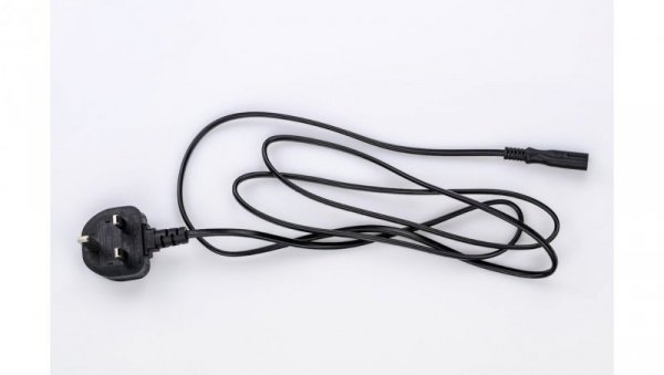 Kabel zasilający angielski 1,8m UK C7 BS1363 ESPE
