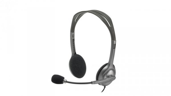 Słuchawki Logitech H110 981-000271 (kolor szary)