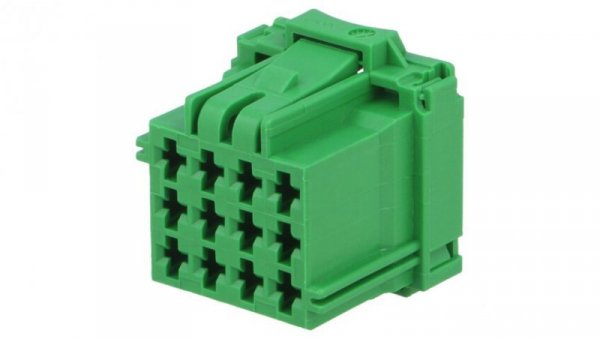 Złącze Automotive MCP żeńskie zielone 12pin 8-968972-1